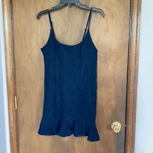 Saints & Secrets navy blue dress size L